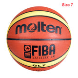 New High Quality Basketball Ball Official Size 7/6/5 PU Leather Outdoor Indoor Match Training Men Women  Basketball baloncesto