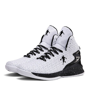 Men High-top Basketball Shoes Unisex Men and Women Shoe Light men Basketball Sneakers Anti-skid Breathable Outdoor Sports