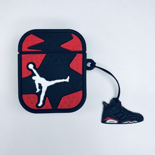 Jordan Earphone Case Keychain