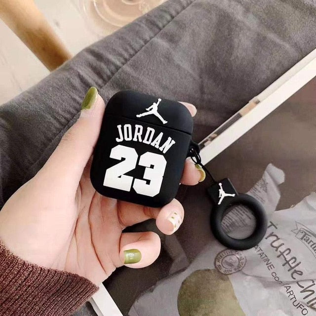 Jordan Earphone Case Keychain