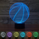 Basketball 3D Night Light 3D