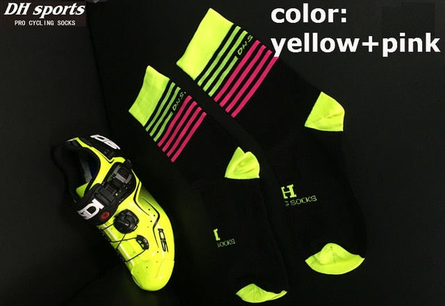 6 Color Fshion Cycling Socks