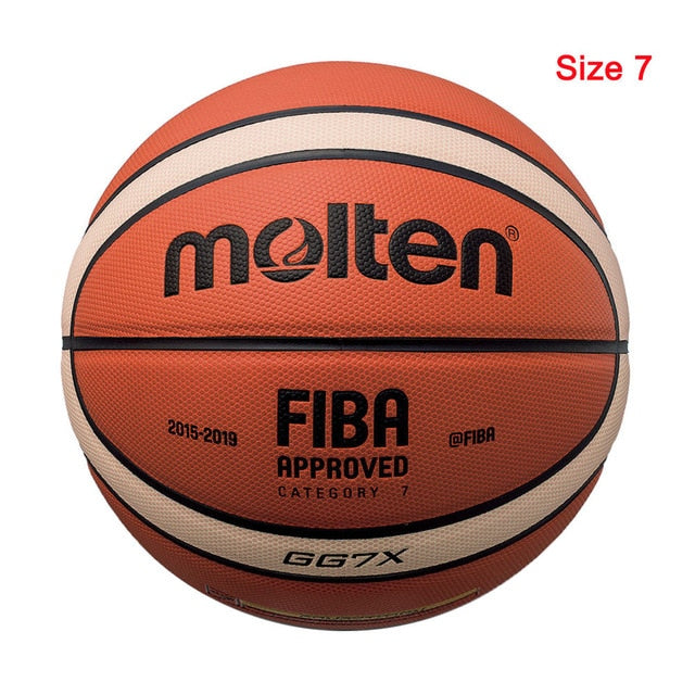 New High Quality Basketball Ball Official Size 7/6/5 PU Leather Outdoor Indoor Match Training Men Women  Basketball baloncesto